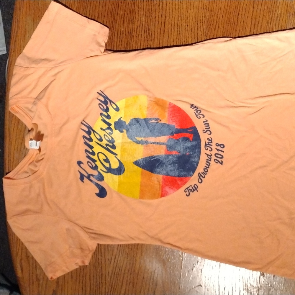 Kenny Chesney Women’s Peach Short Sleeve Tour Tee